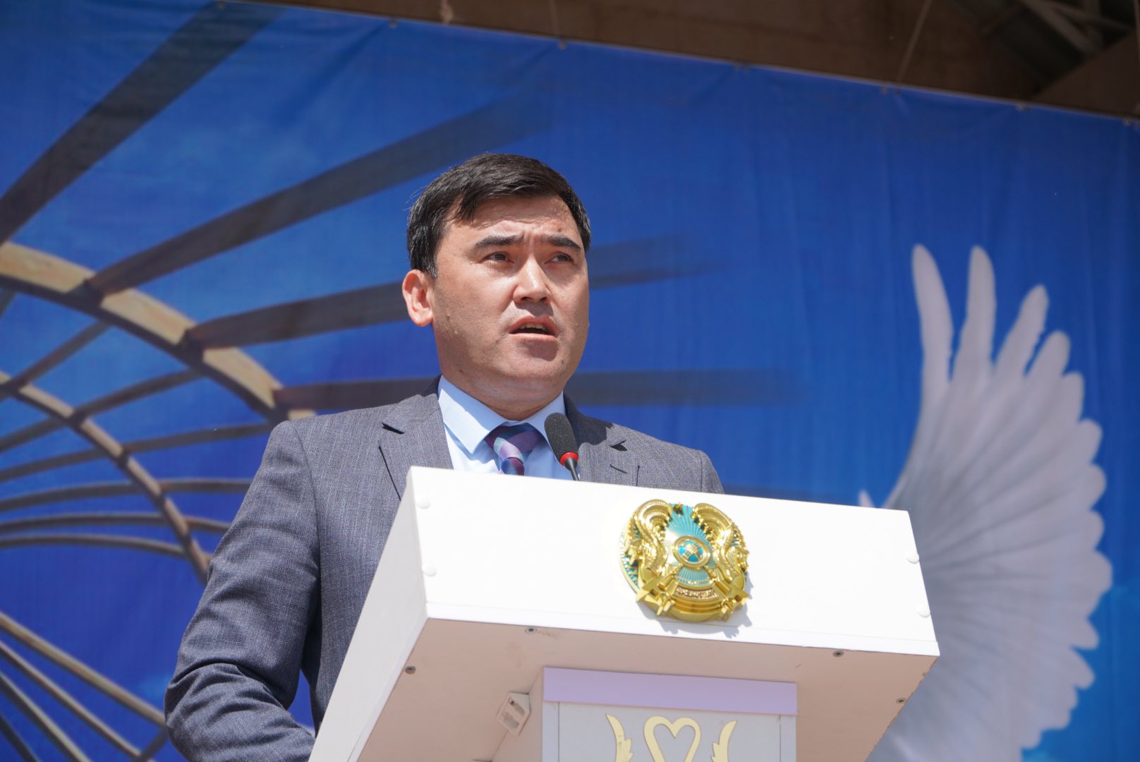 БӘЙДІБЕК: ҚАЗАҚСТАН ХАЛЫҚТАРЫНЫҢ БІРЛІГІ КҮНІНЕ АРНАЛҒАН МЕРЕКЕЛІК ІС-ШАРА ӨТТІ