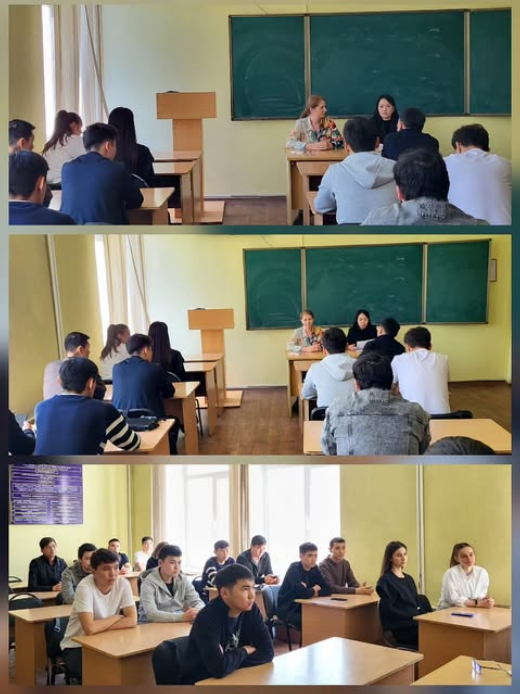 С. Аманжолов атындағы ШҚУ студенттерімен ақпараттық-түсіндіру кездесуін өткізілді