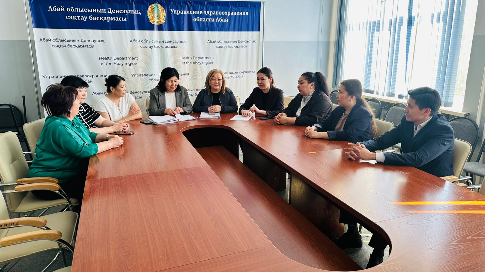 Абай облысы бойынша денсаулық сақтау басқармасы мамандарымен семинар кеңес
