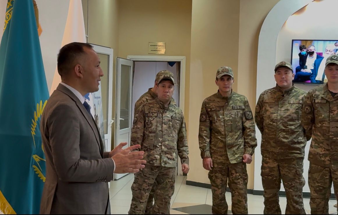 Қостанай қаласы ТЖБ қызметкерлері Бірлік күні қарсаңында Қазақстан халқы Ассамблеясына барды