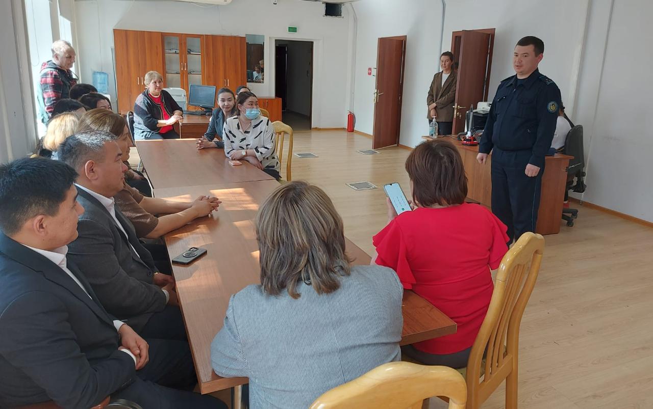 Жол қозғалысы қағидаларын сақтау бойынша профилактикалық семинар