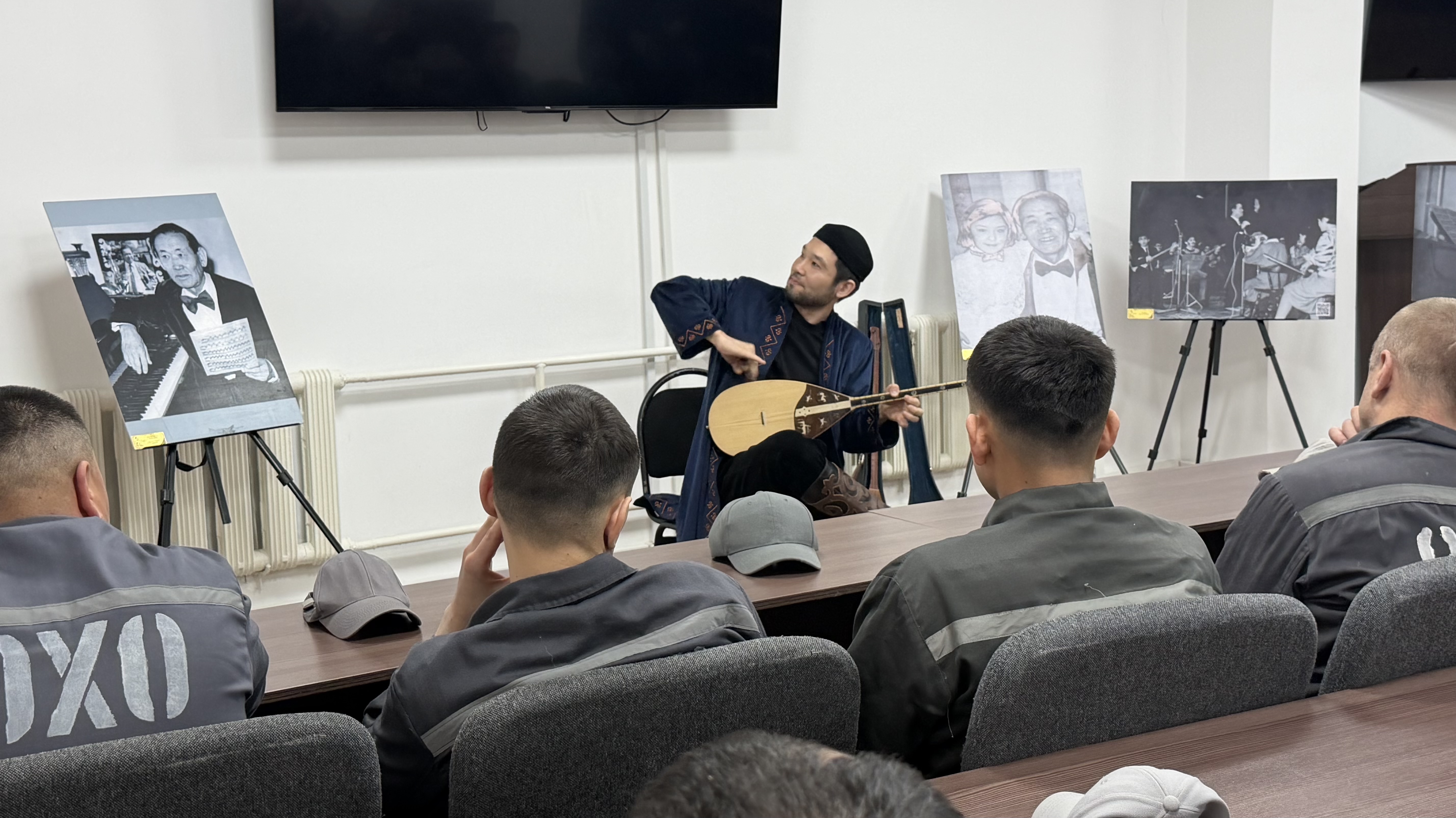 Н.Тілендиевтің мемориалды музейінің мамандары №72 мекемеде ерекше мәдени іс-шара ұйымдастырды