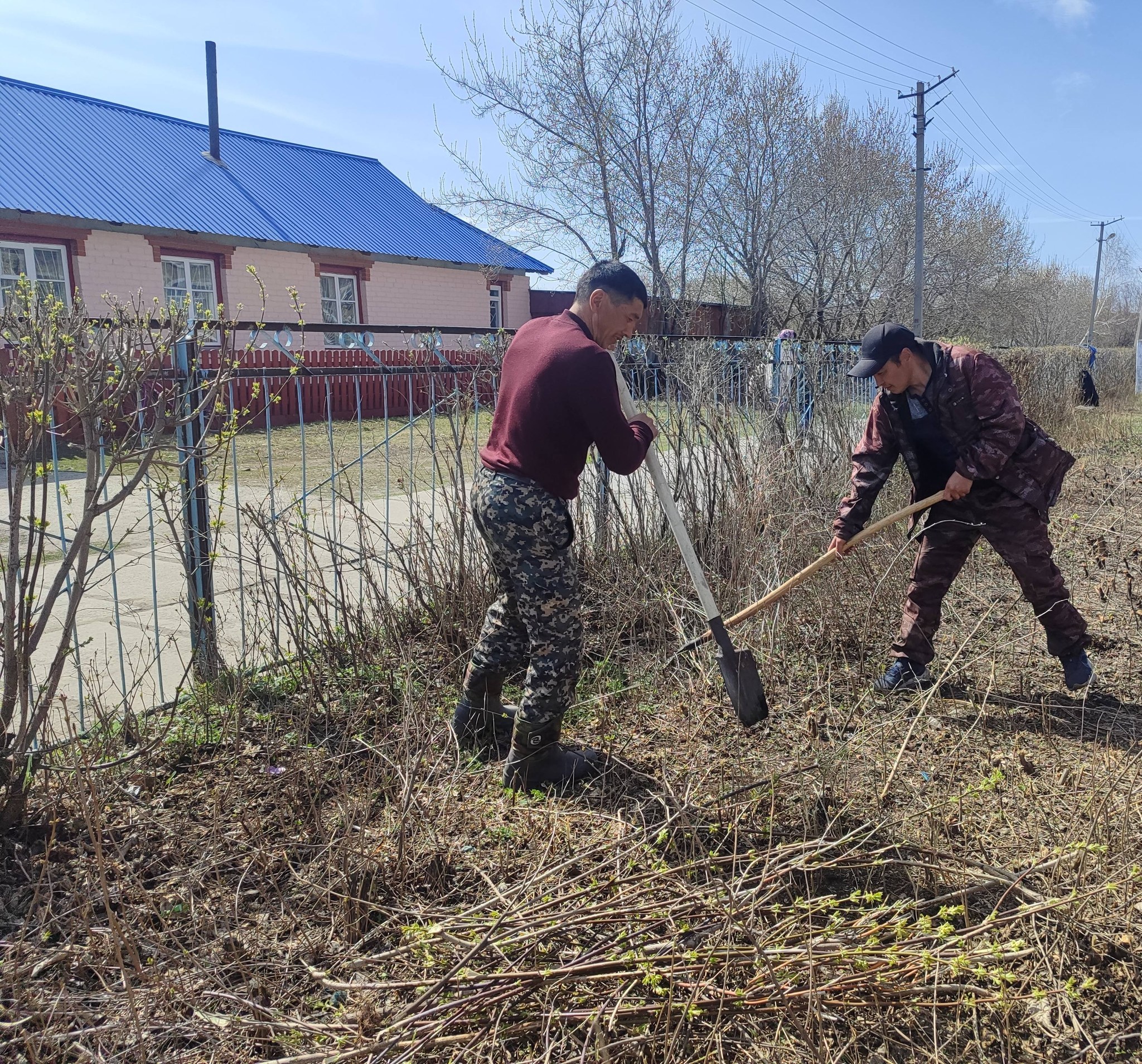 Благовещенка ауылдық округінде «Таза Қазақстан» ұлттық экологиялық науқаны аясында сенбілік өтті