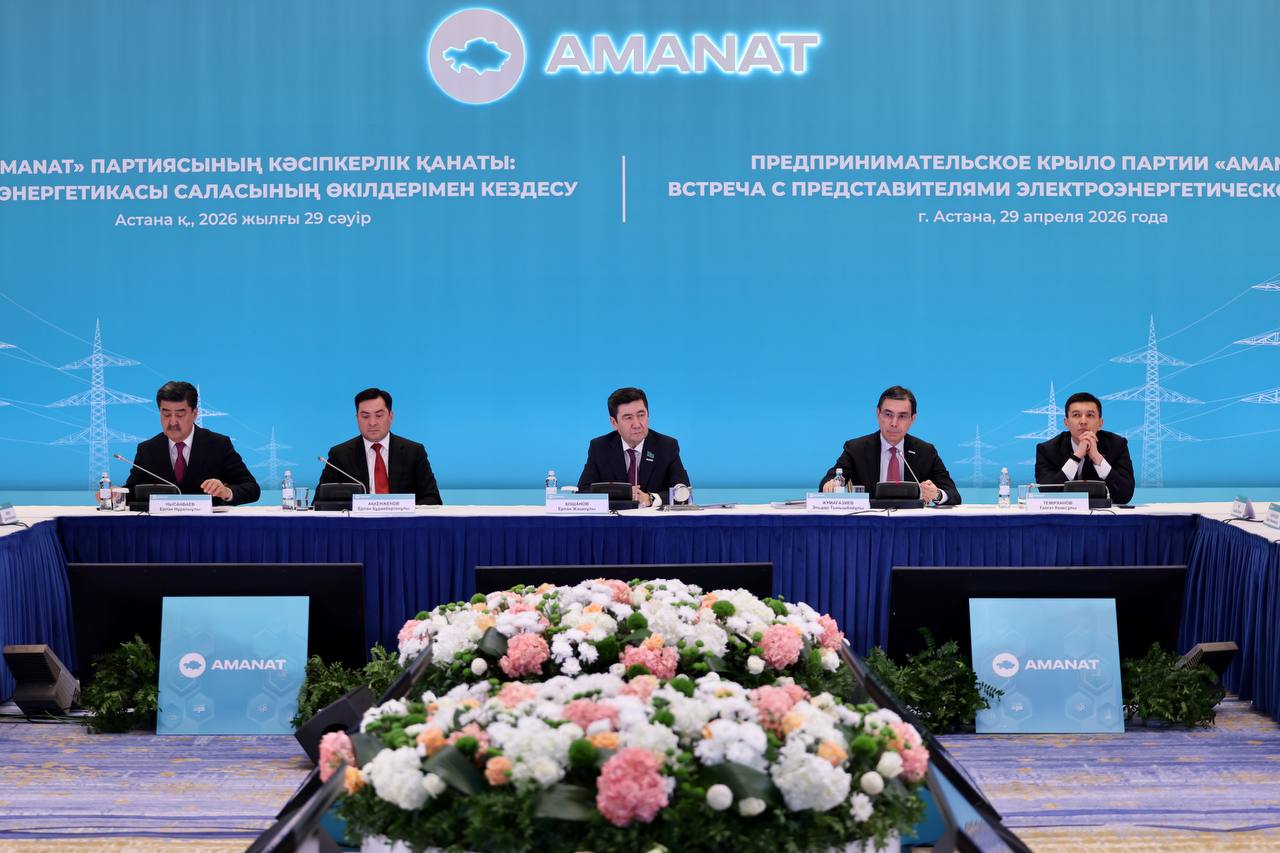 AMANAT пен бизнес энергетиканы дамыту жолында күш біріктірді