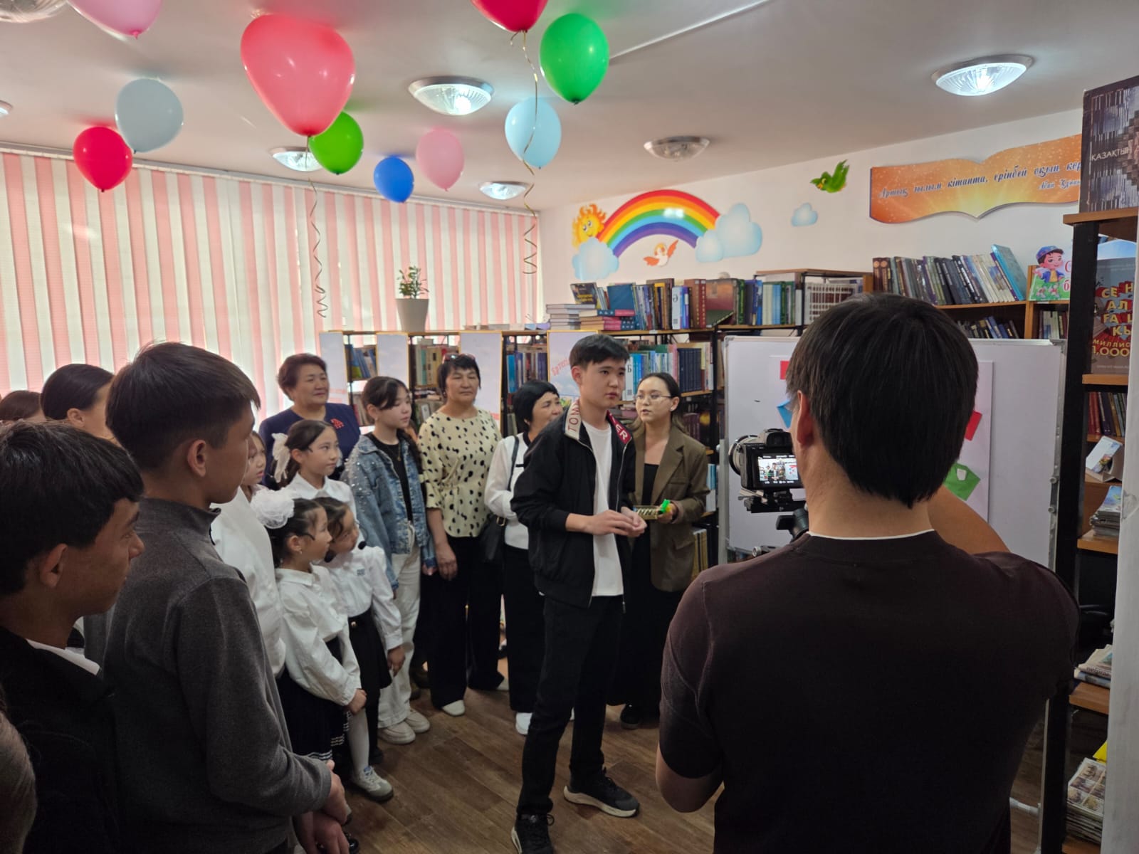 «Алакөл аудандық кітапханасы» 23 сәуір Ұлттық кітап күні мерекесіне орай өткен шаралар мәліметі