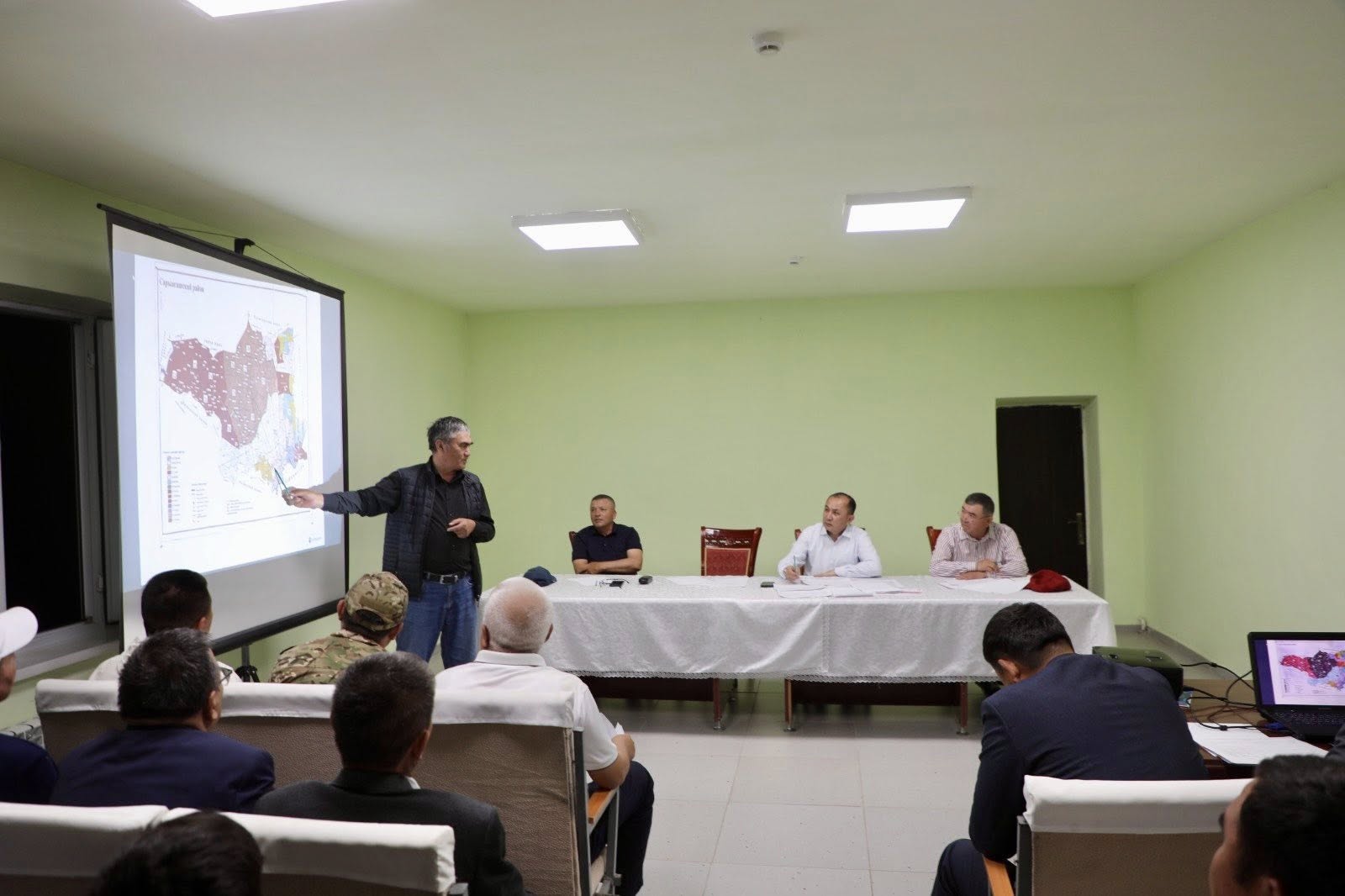 САРЫАҒАШ: ШЕГІРТКЕГЕ ҚАРСЫ КҮРЕС ШАРАЛАРЫНЫҢ БАРЫСЫ ТАЛҚЫЛАНДЫ