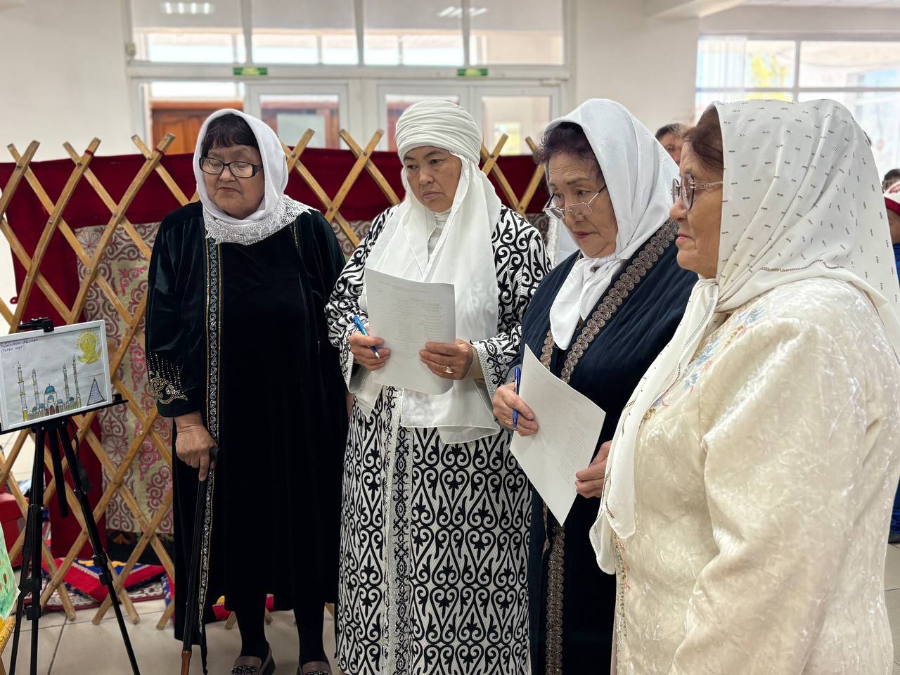 «Бояулардағы бірлік: Аққулы жастары туған жерді суреттеді»