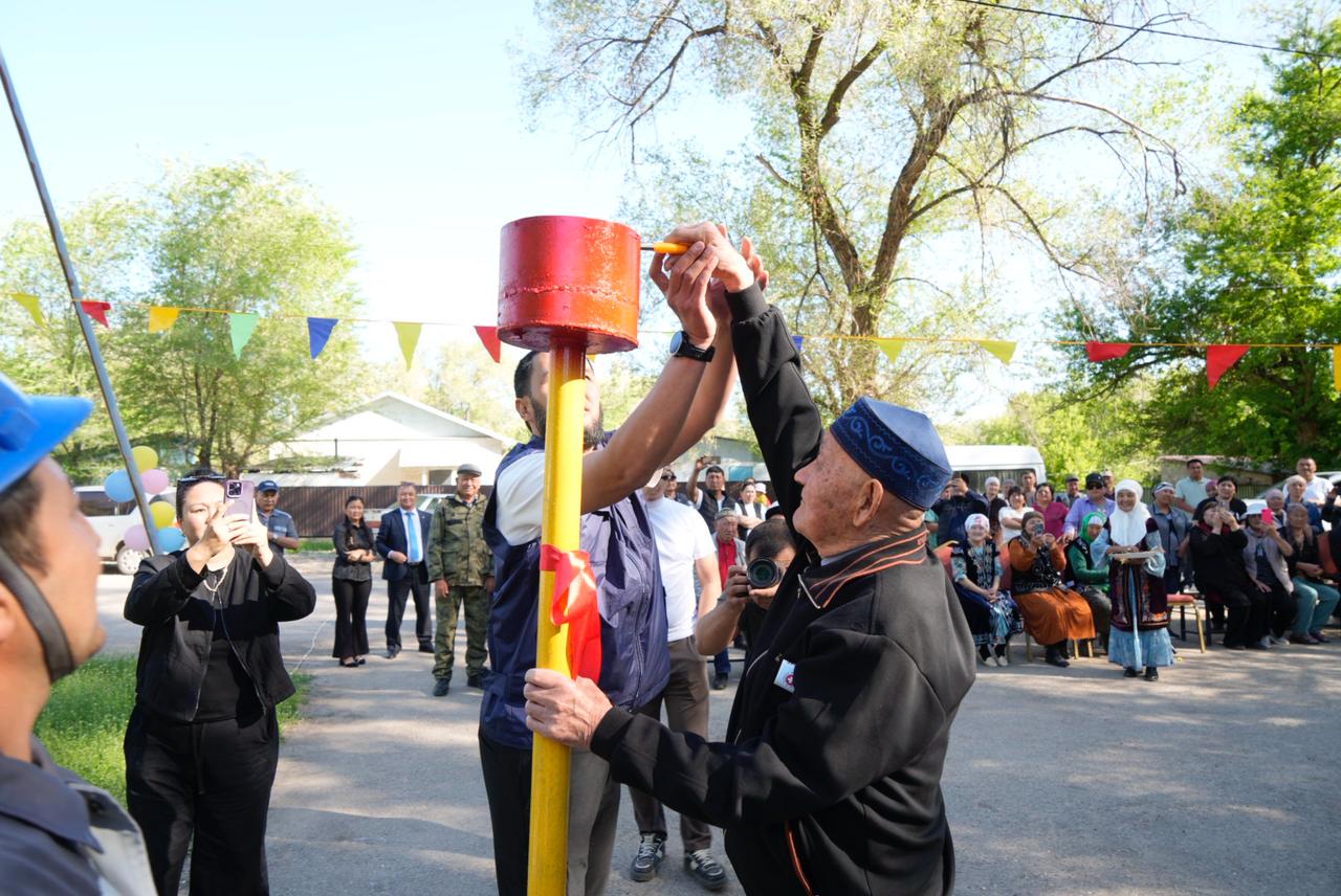 Кербұлақ ауданында табиғи газға 5 елді мекен қосылды