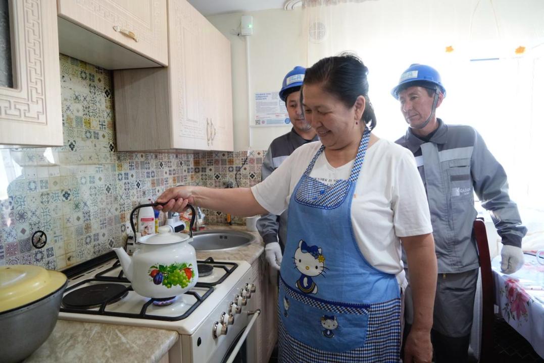 Жетісу облысына – 4 жыл: газдандырылған елді мекендер саны 5-тен 110-ға жетті