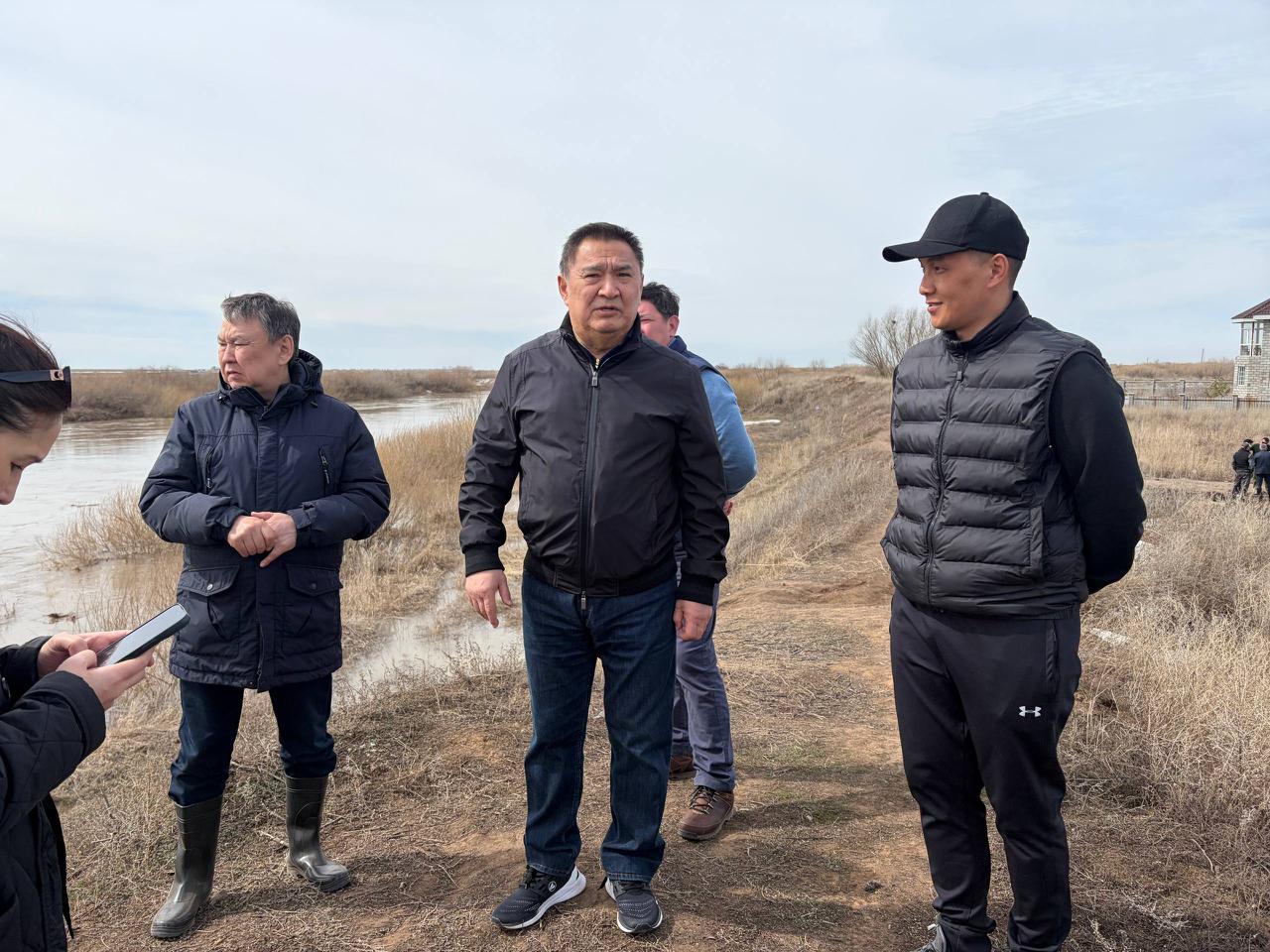 В селе Жибек жолы обеспечен безопасный пропуск паводковых вод