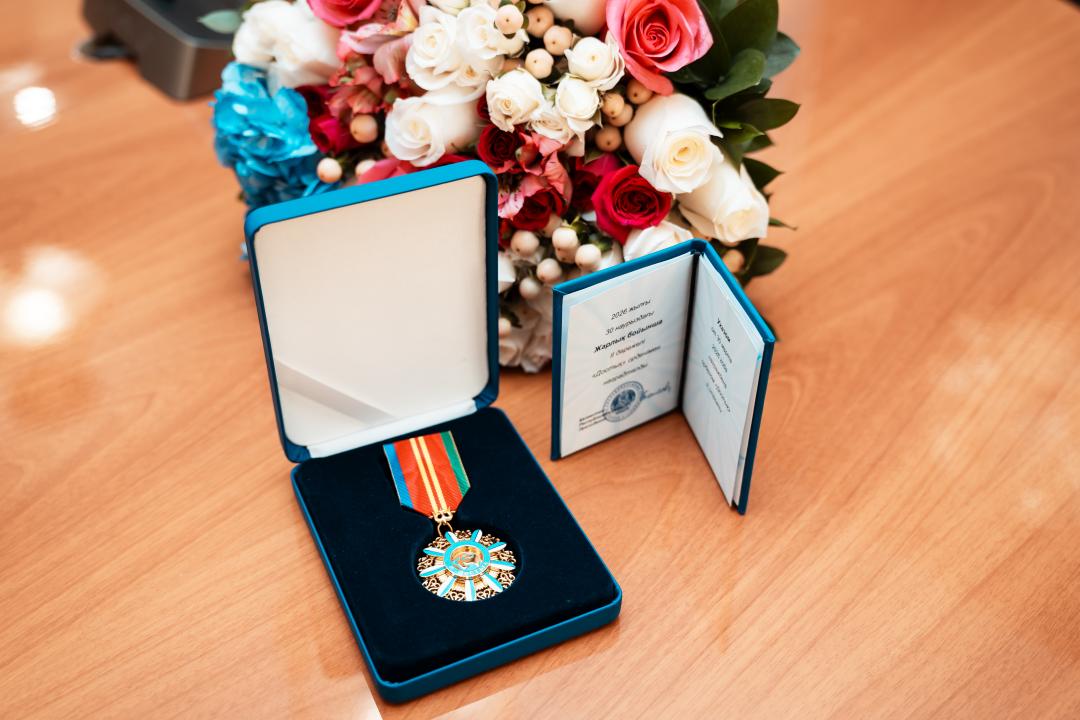 Тао Минсю Мемлекет басшысының атынан ІІ дәрежелі &laquo;Достық&raquo; орденімен марапатталды