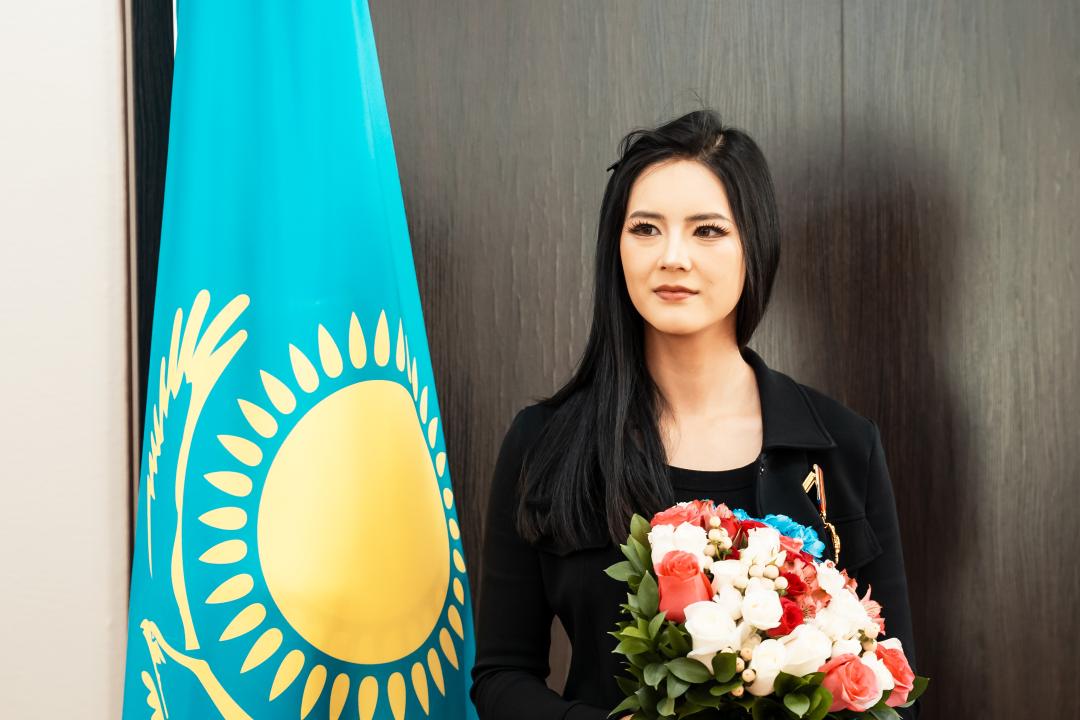 Тао Минсю Мемлекет басшысының атынан ІІ дәрежелі &laquo;Достық&raquo; орденімен марапатталды