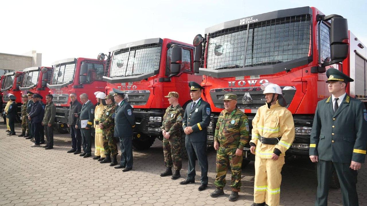 Ақмола облысы орман шаруашылықтарына жаңа өрт сөндіру техникасын алды