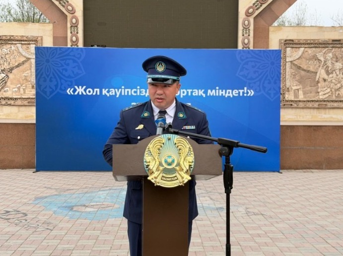 Жол қауіпсіздігі – ортақ жауапкершілік: Жамбыл облысында мотокөлікке бақылау күшейтілді