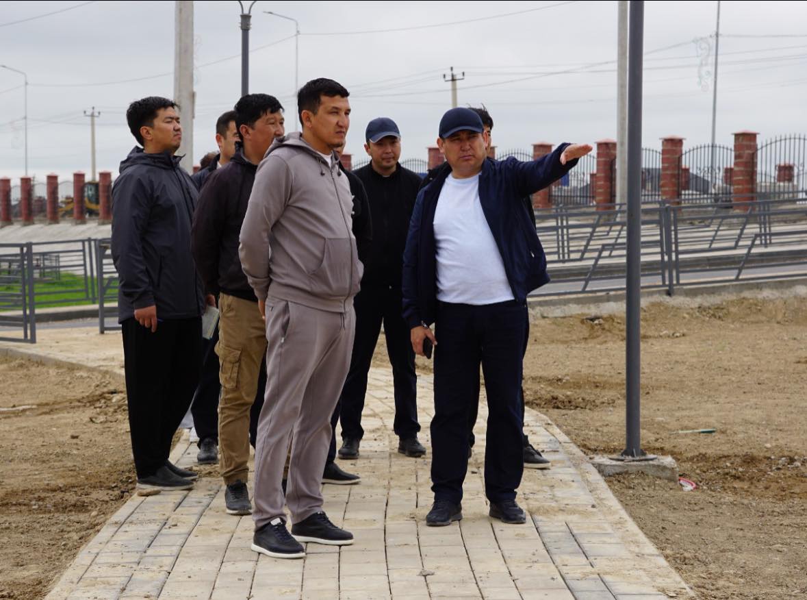 ҚҰРЫЛЫС ПЕН ИНФРАҚҰРЫЛЫМ ЖҰМЫСТАРЫ БАҚЫЛАУДА