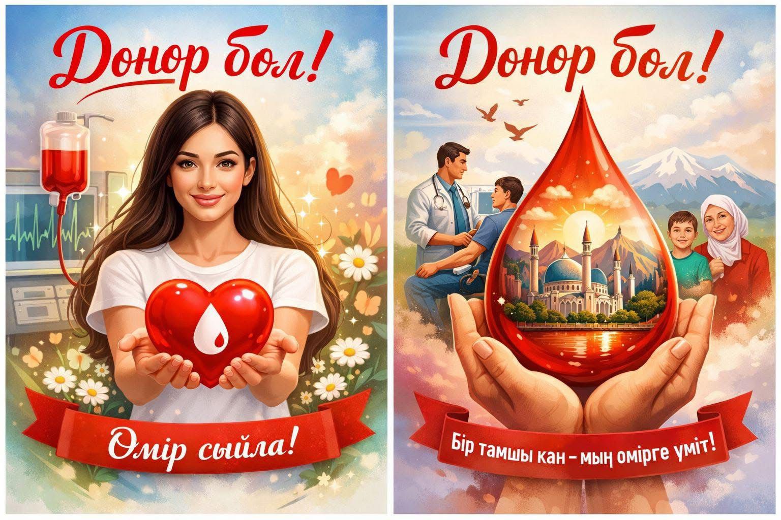 🩸"Донор бол- өмір сыйла!"