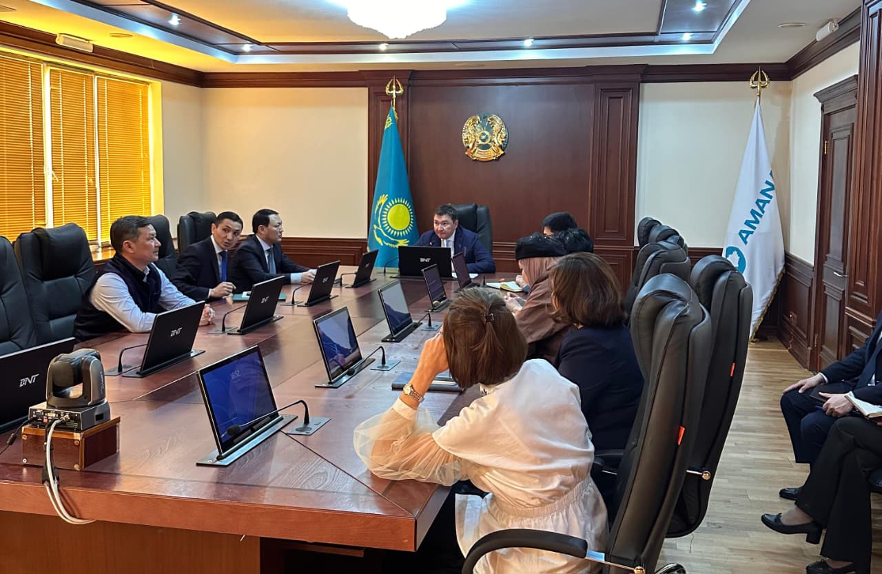 Министрлікте «AMANAT» партиясы филиалы бастауыш партия ұйымының жиналысы өтті