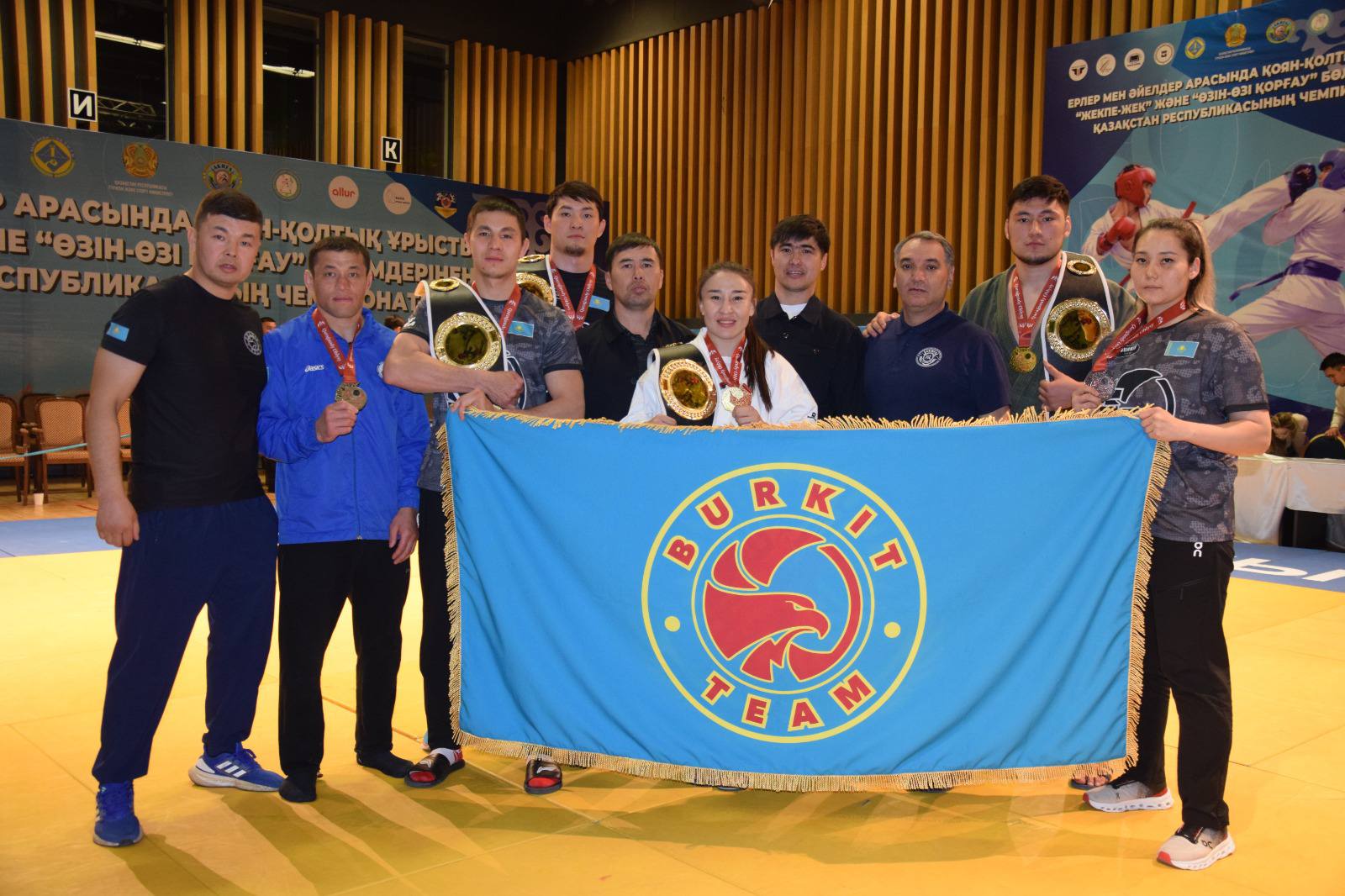 Ұлттық ұланның 4 спортшысы қоян-қолтық ұрыс түрлерінен ел чемпионы атанды