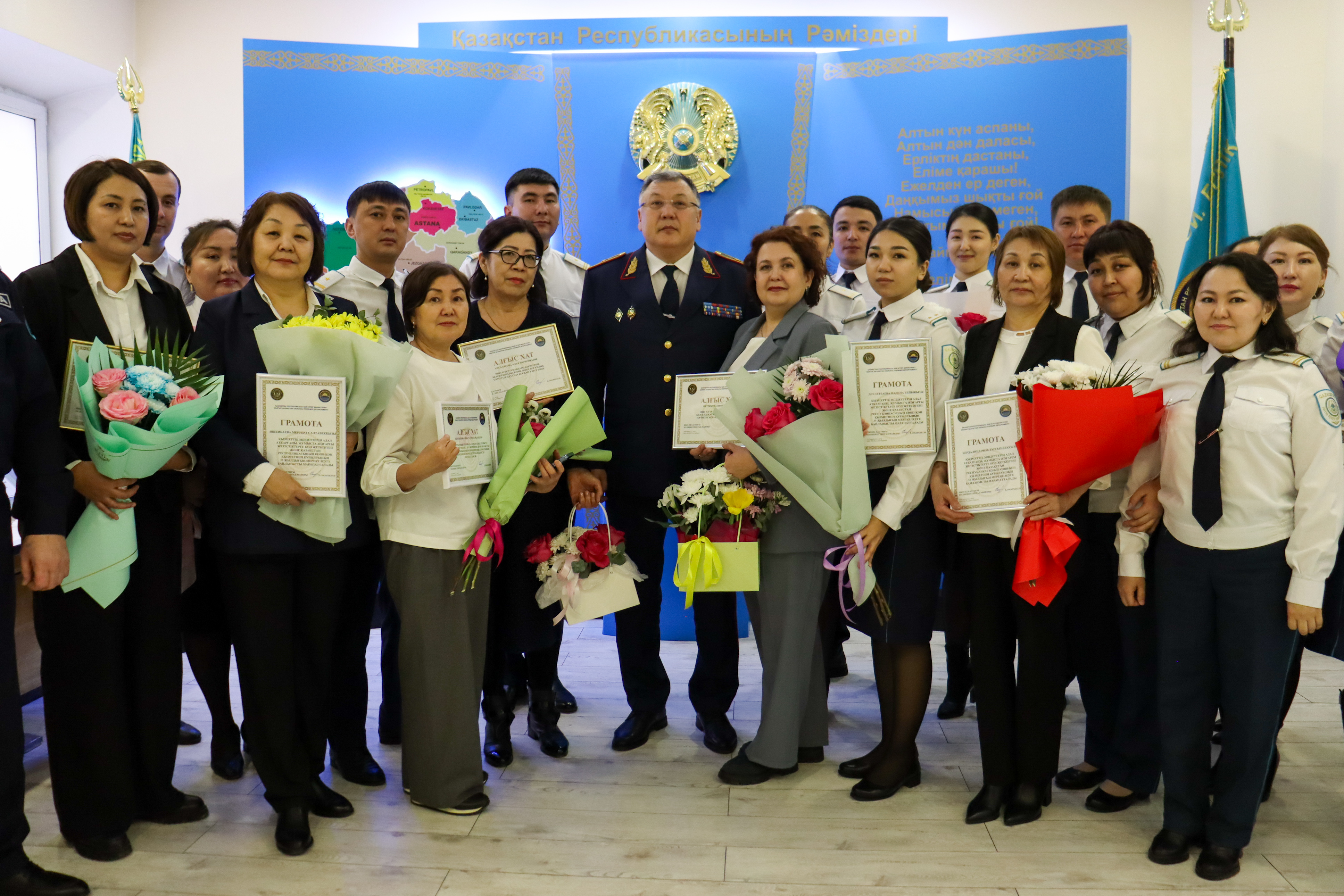 Заңдылық сақшылары: ШҚО-да көші-қон қызметінің 33 жылдығы атап өтілді