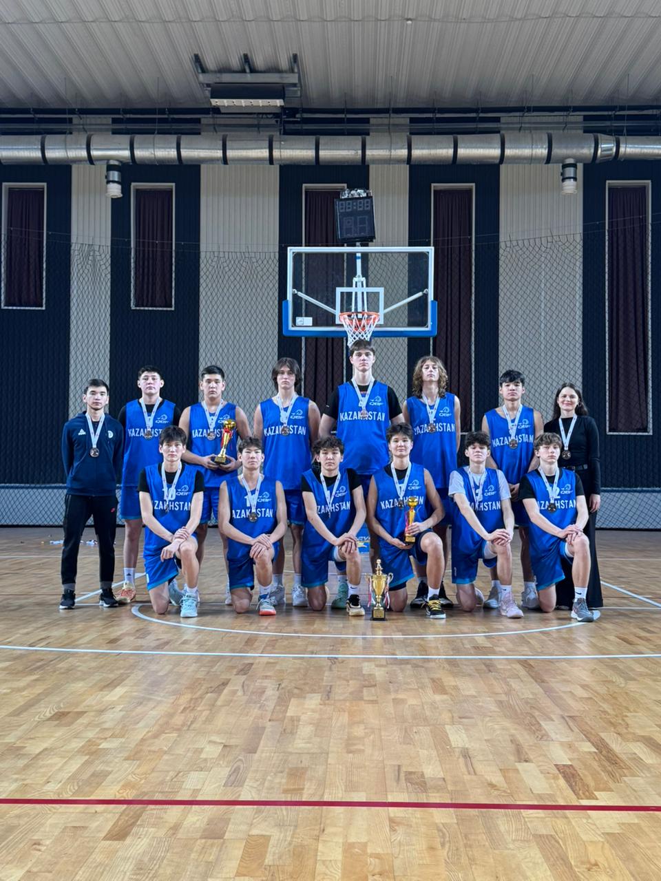 Алматылық баскетболшылар EYBL «Challenge Cup» турнирінде жүлдегер атанды