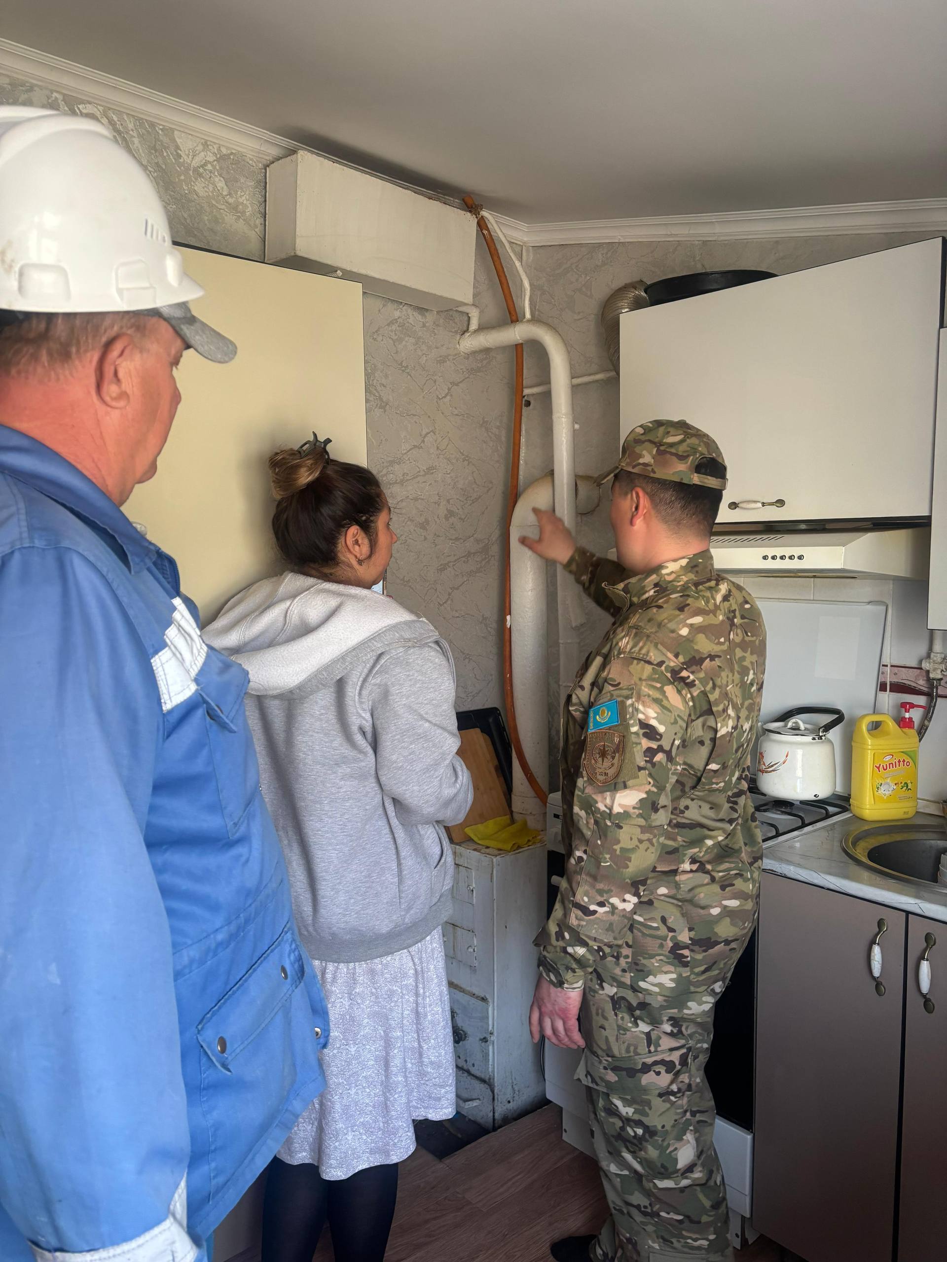 Жуалы ауданында өрт қауіпсіздігі бойынша түсіндіру жұмыстары жүргізілді