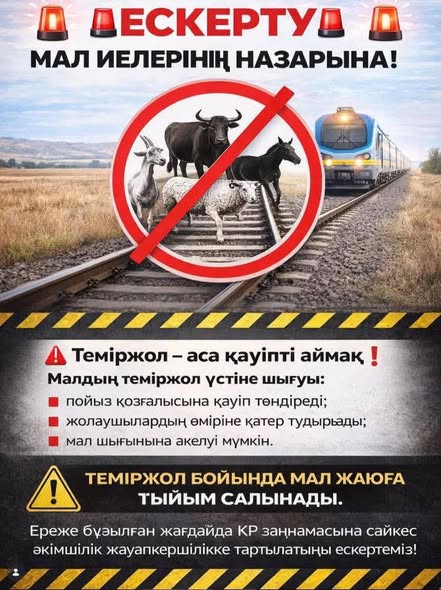 📌 ҚАУІПСІЗДІК ШАРАЛАРЫ!