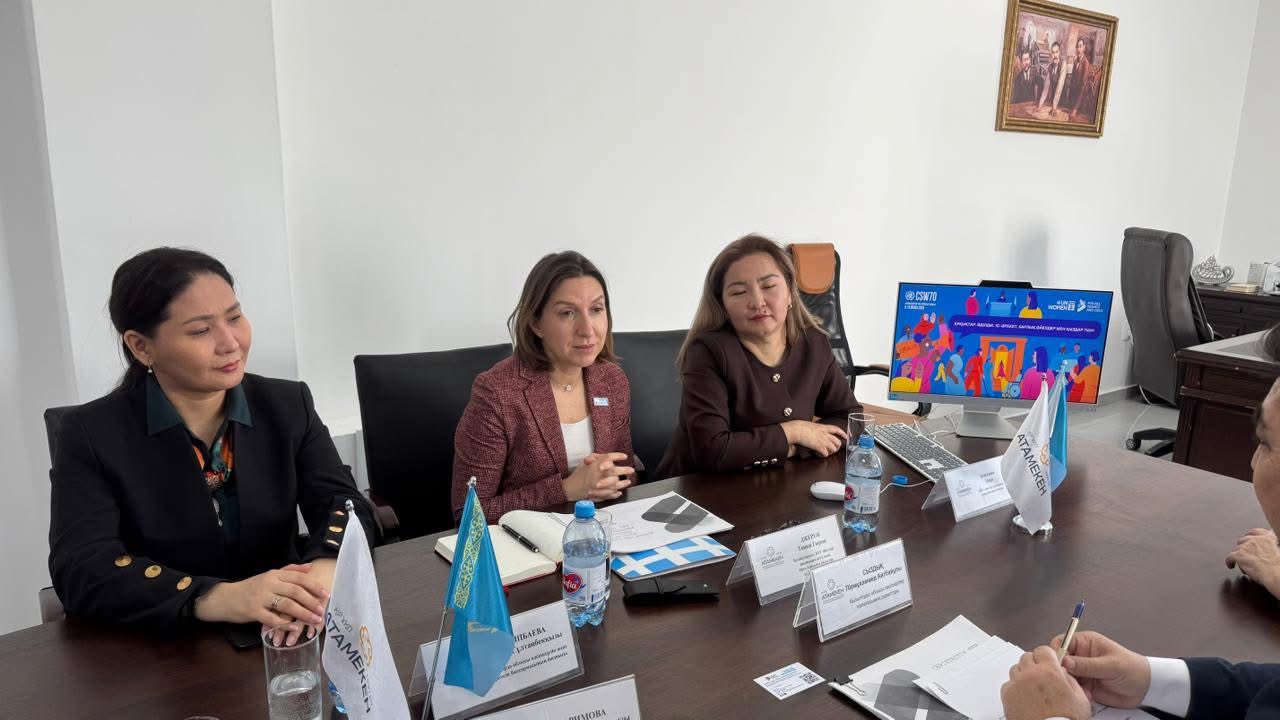 Un women өкілі Қызылордада әйел кәсіпкерлермен кездесті