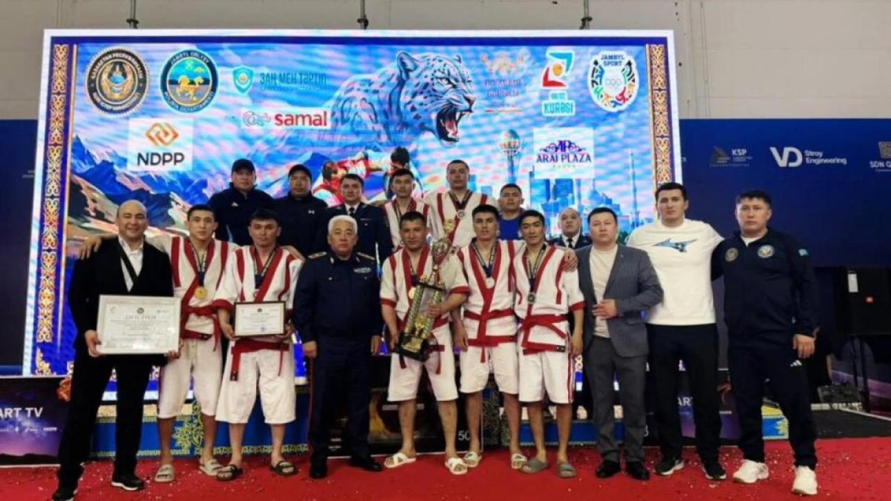 Таразда қазақ күресінен ел чемпионаты аяқталды