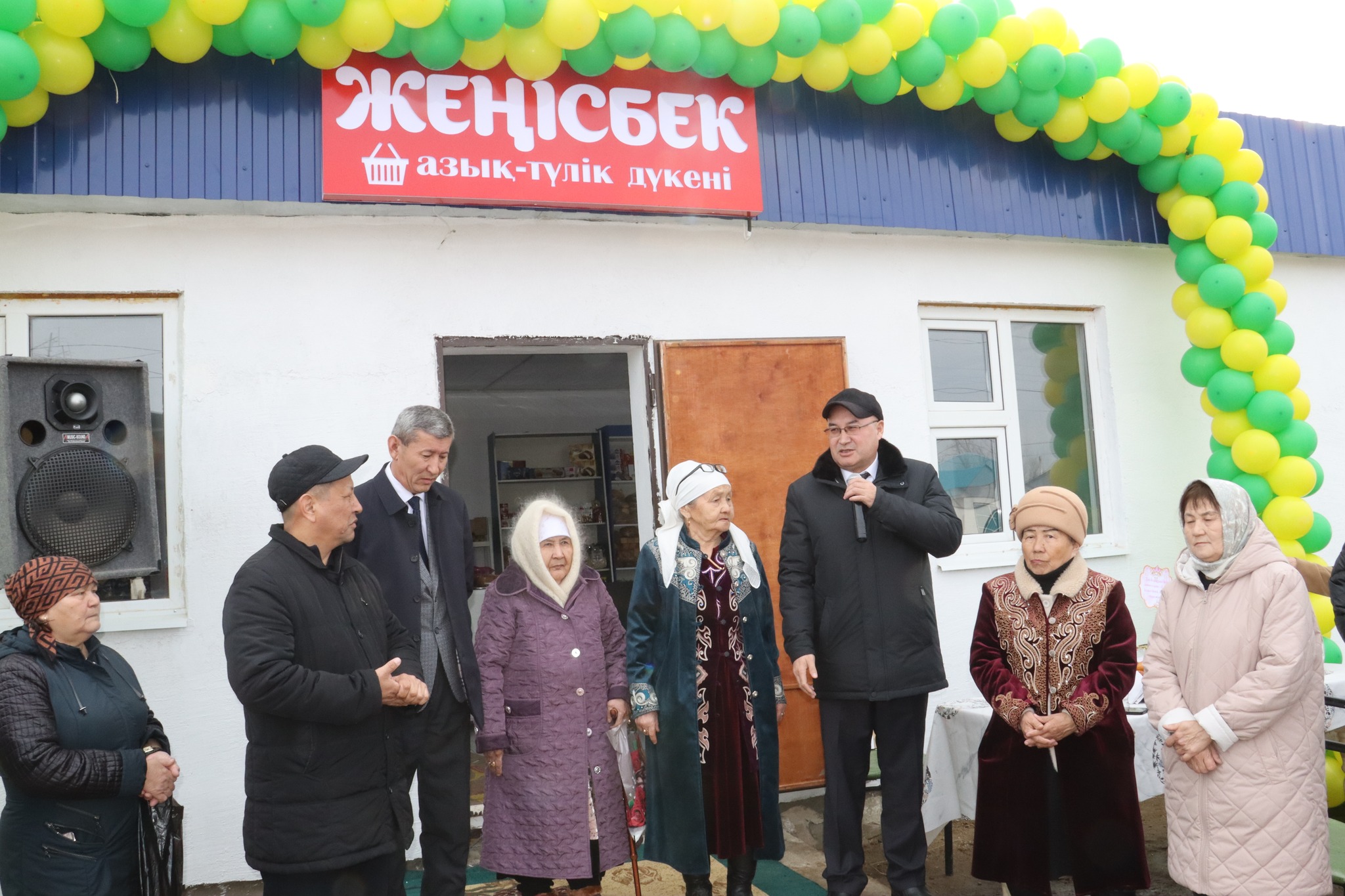 Сулыкөлде «Жеңісбек» дүкені ашылды
