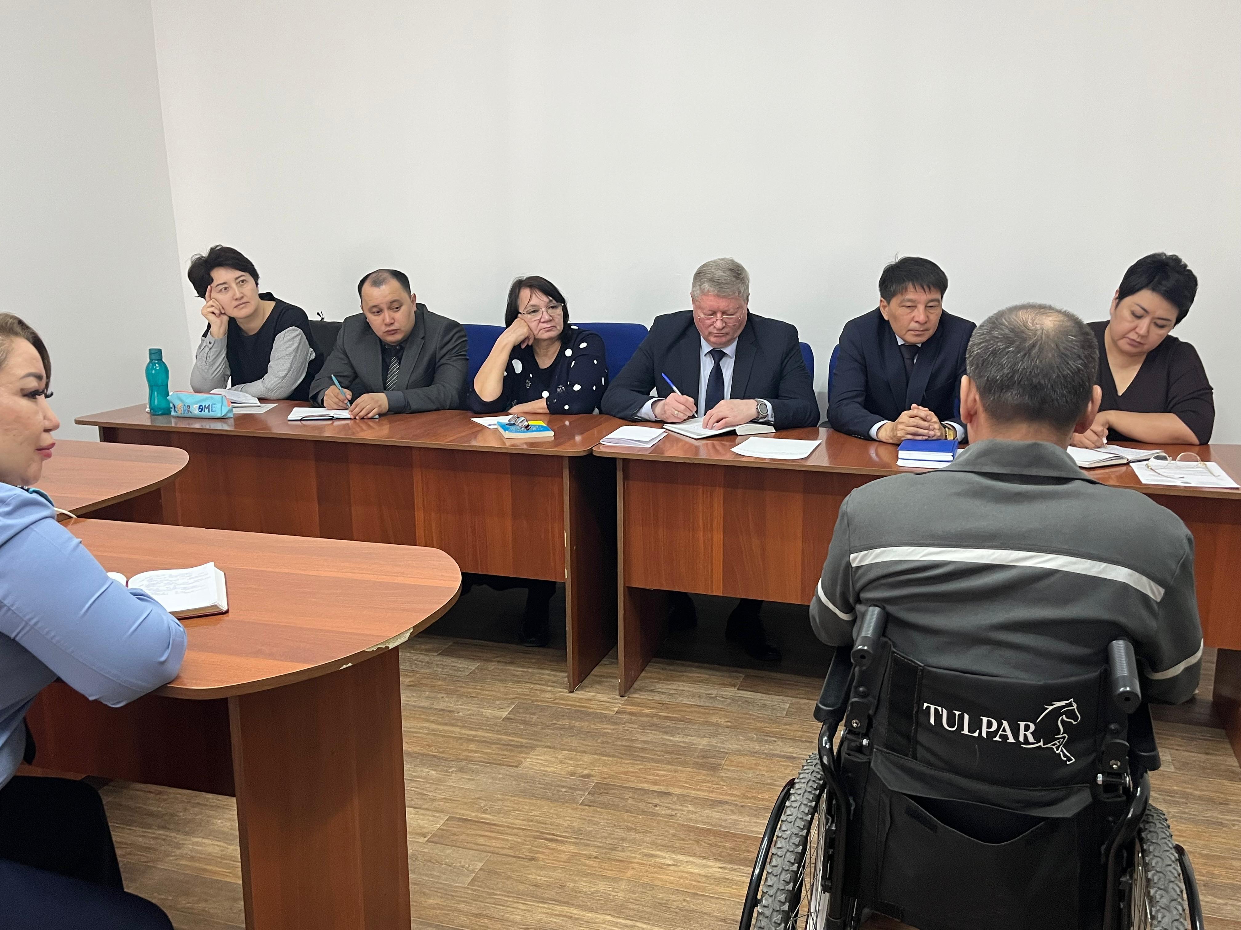 «Тәуелсіз Мемлекеттер Достастығындағы Денсаулық және адам құқықтары апталығы» мемлекетаралық акциясы аясында №46 мекемесінде сотталғандарға құқықтық қабылдау өткізілді.