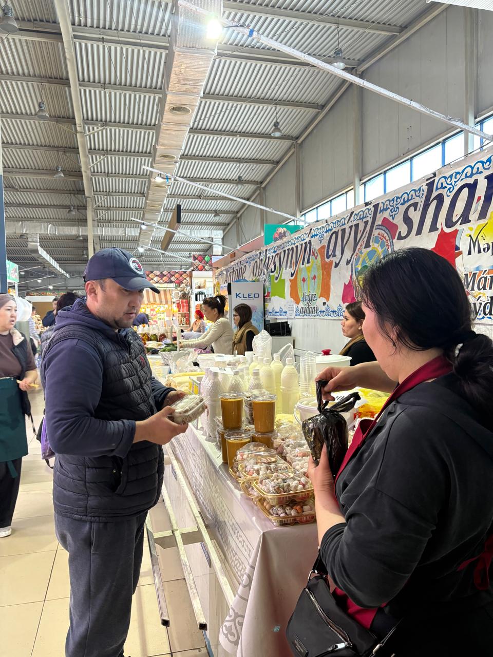 Табыс базарында кезекті ауыл шаруашылығы жәрмеңкесі өтті.