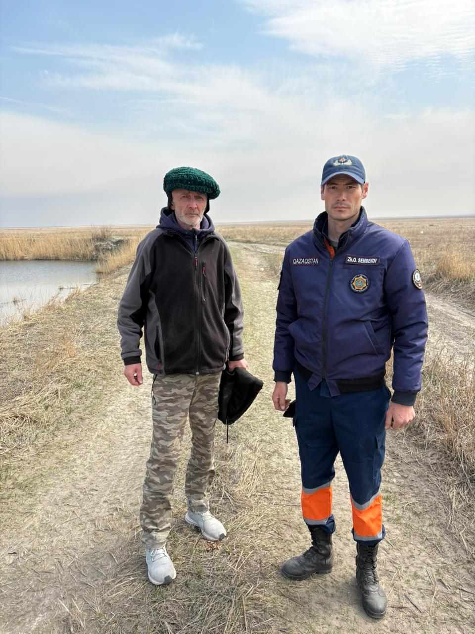 Бағытынан адасқан балықшы табылды