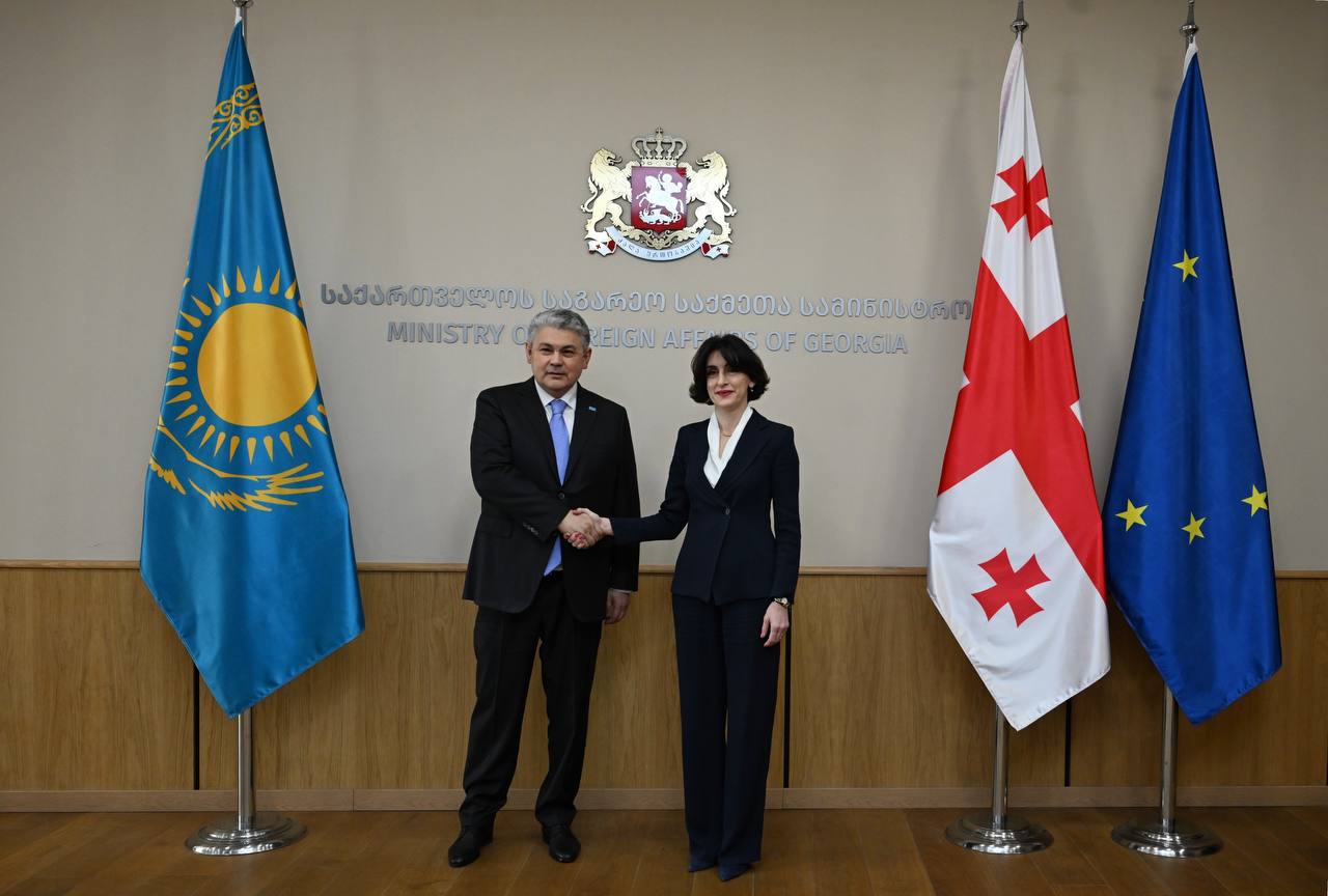 Главы МИД Казахстана и Грузии обсудили планы по углублению взаимовыгодного сотрудничества