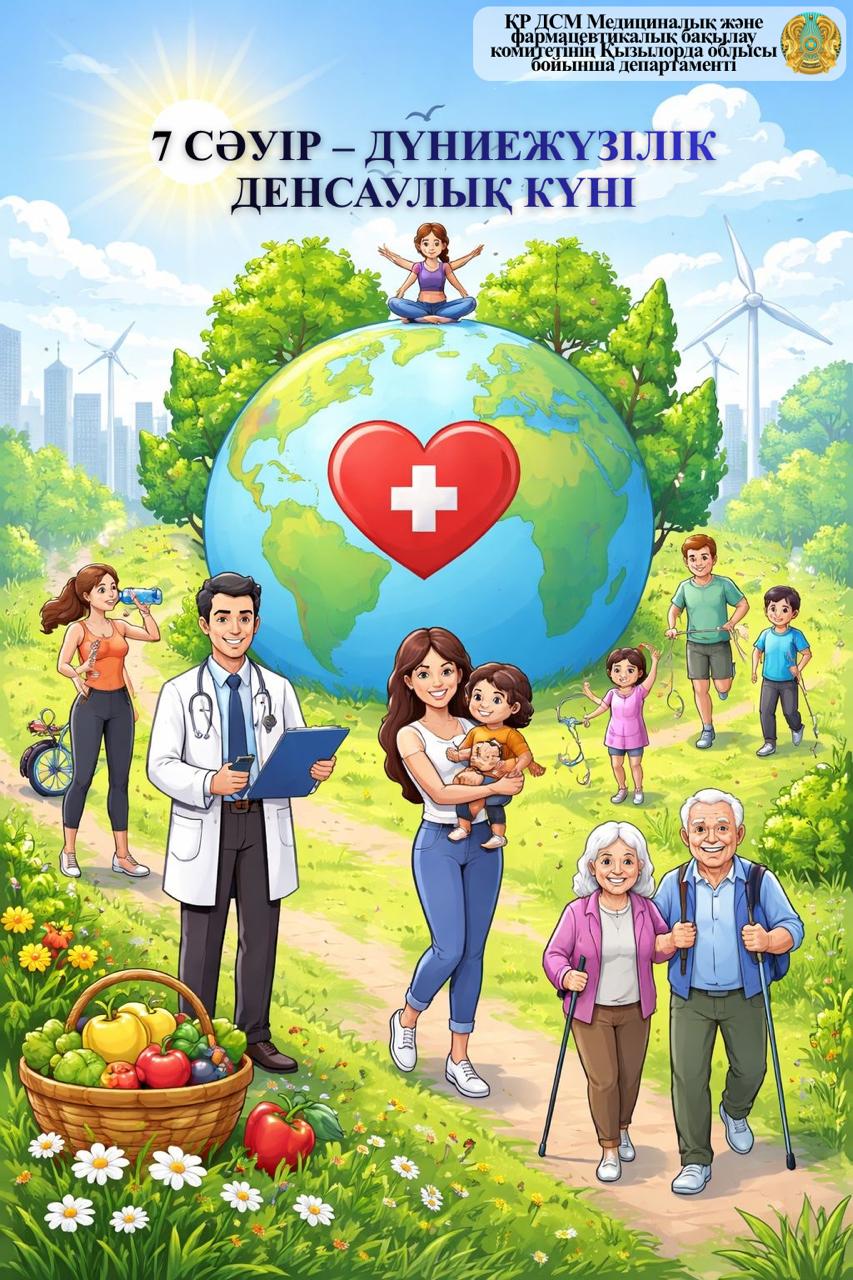 7 сәуір – Дүниежүзілік денсаулық сақтау күні
