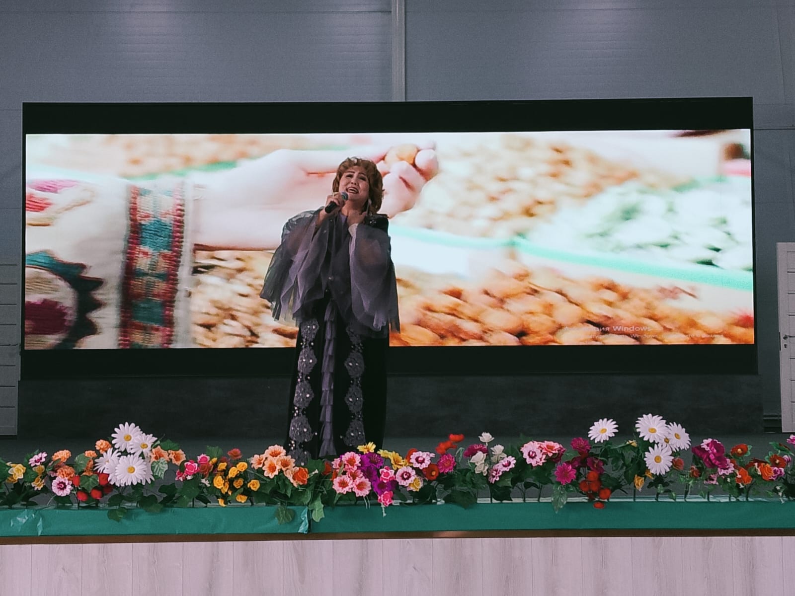 «Бақыттың гүлі» концерті Жаңаталап ауылында өтті