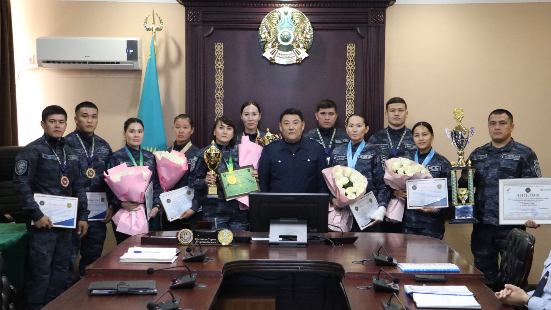 Қызылордалық полицейлер республикалық жарыстарда жоғары нәтиже көрсетті
