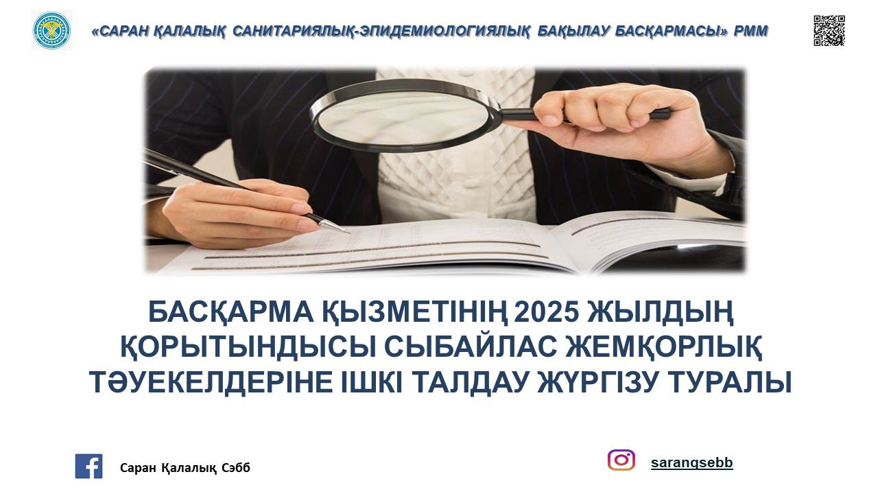 Саран қ. СЭББ аңдатпасы