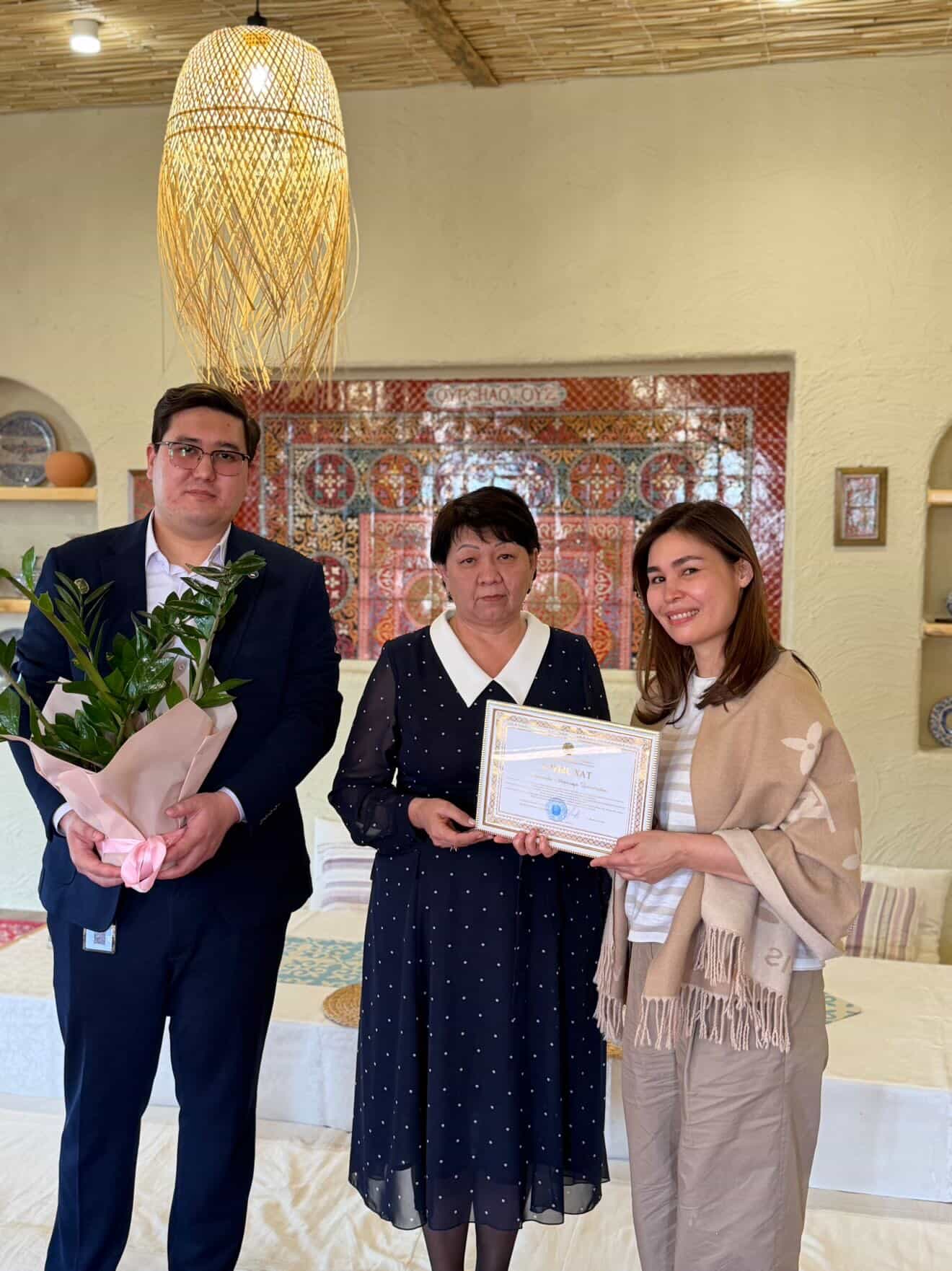 «Qypchaq Qyz» жеке кәсіпкерлігінің өкілімен кездесу