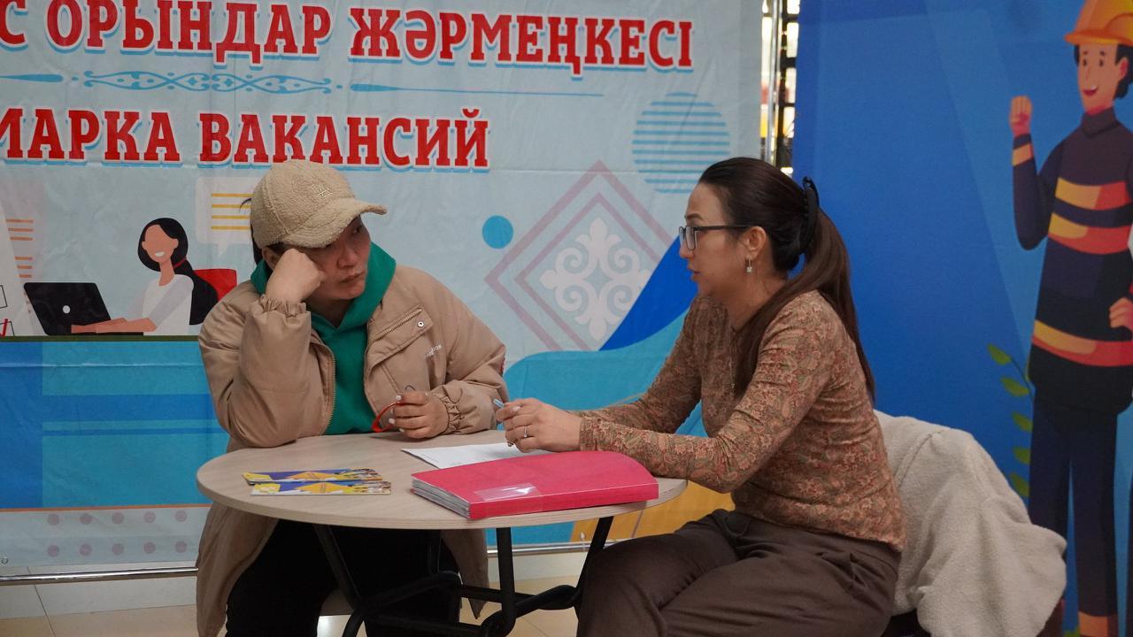 Жетісу облысындағы жәрмеңкелерде 600-ден астам бос жұмыс орны ұсынылды