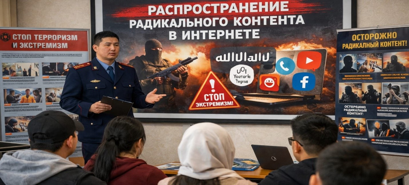 Радикалды идеялар бір рет басудан басталады:  Алматы аграрлық университетінде экстремизм мен терроризмнің алдын алу туралы лекция өтті