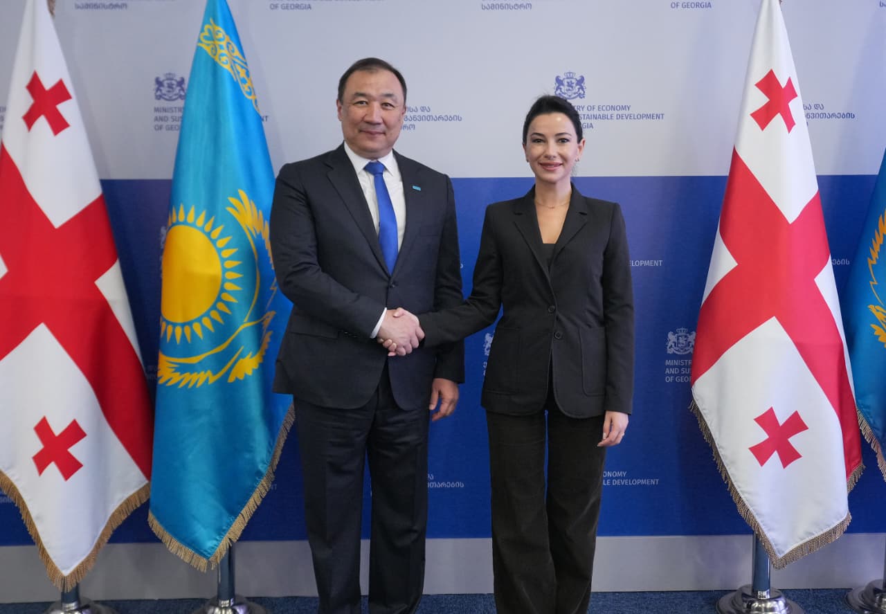 Қазақстан мен Грузия көлік-логистика саласындағы ынтымақтастықты дамыту мәселелерін талқылады