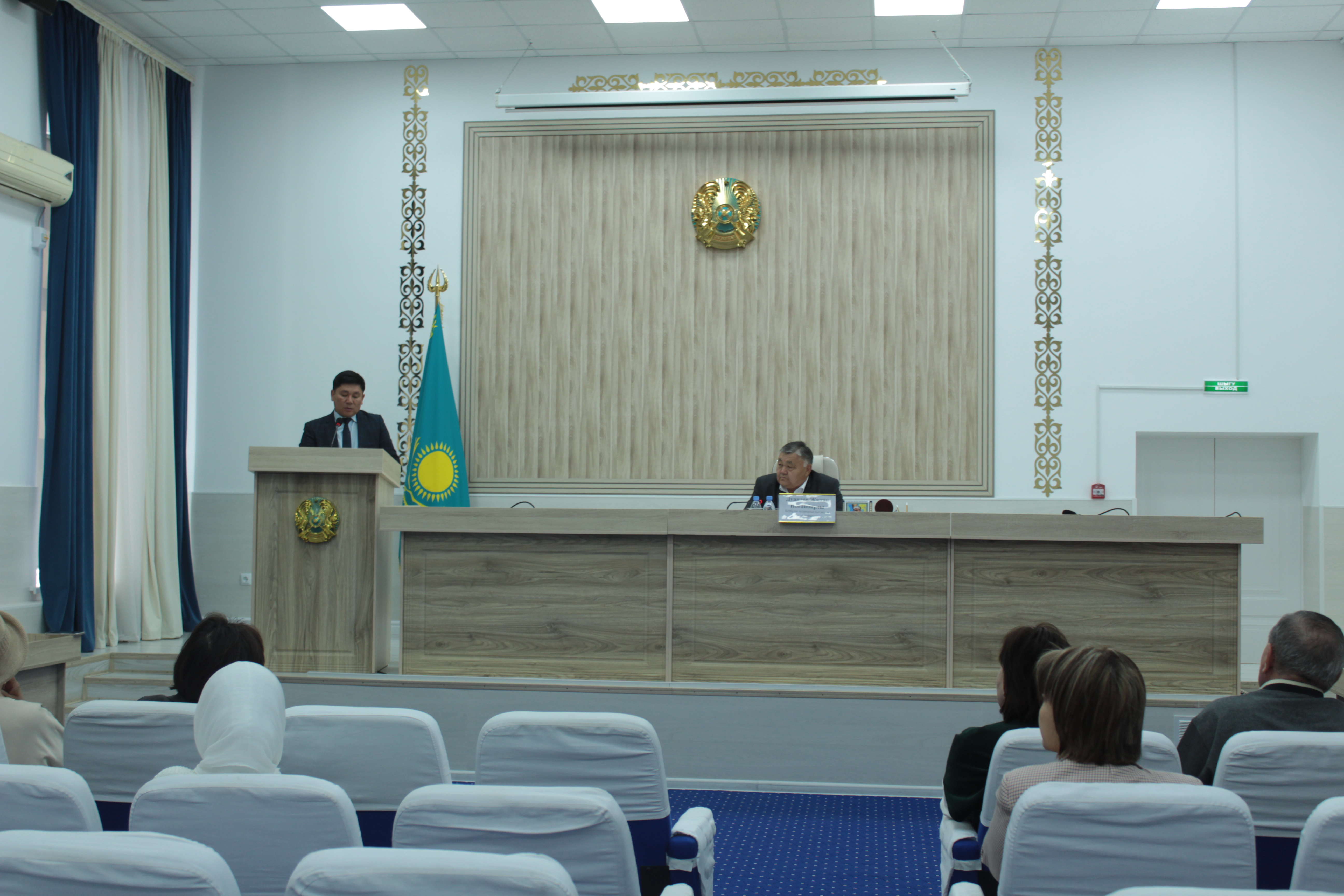 Кербұлақ ауданының Қоғамдық кеңесінің отырысы