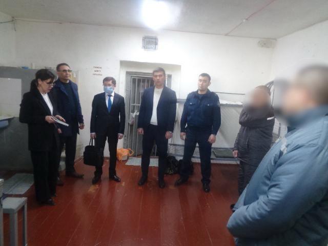 Өкіл №76 мекемеге барды