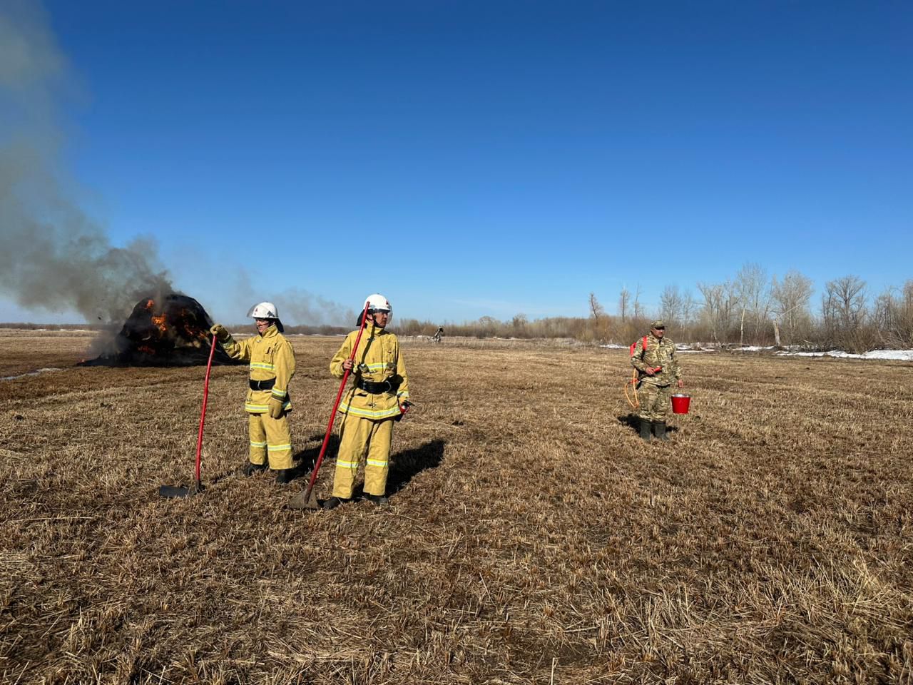 Павлодар облысында табиғи өрттердің алдын алу шаралары күшейтілді