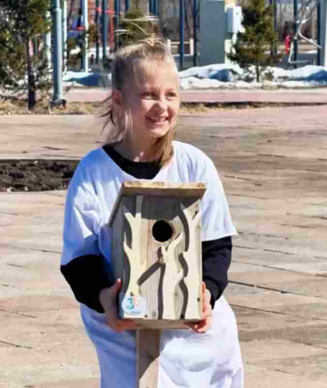 №36 мектептен – құстарға 36 ұя