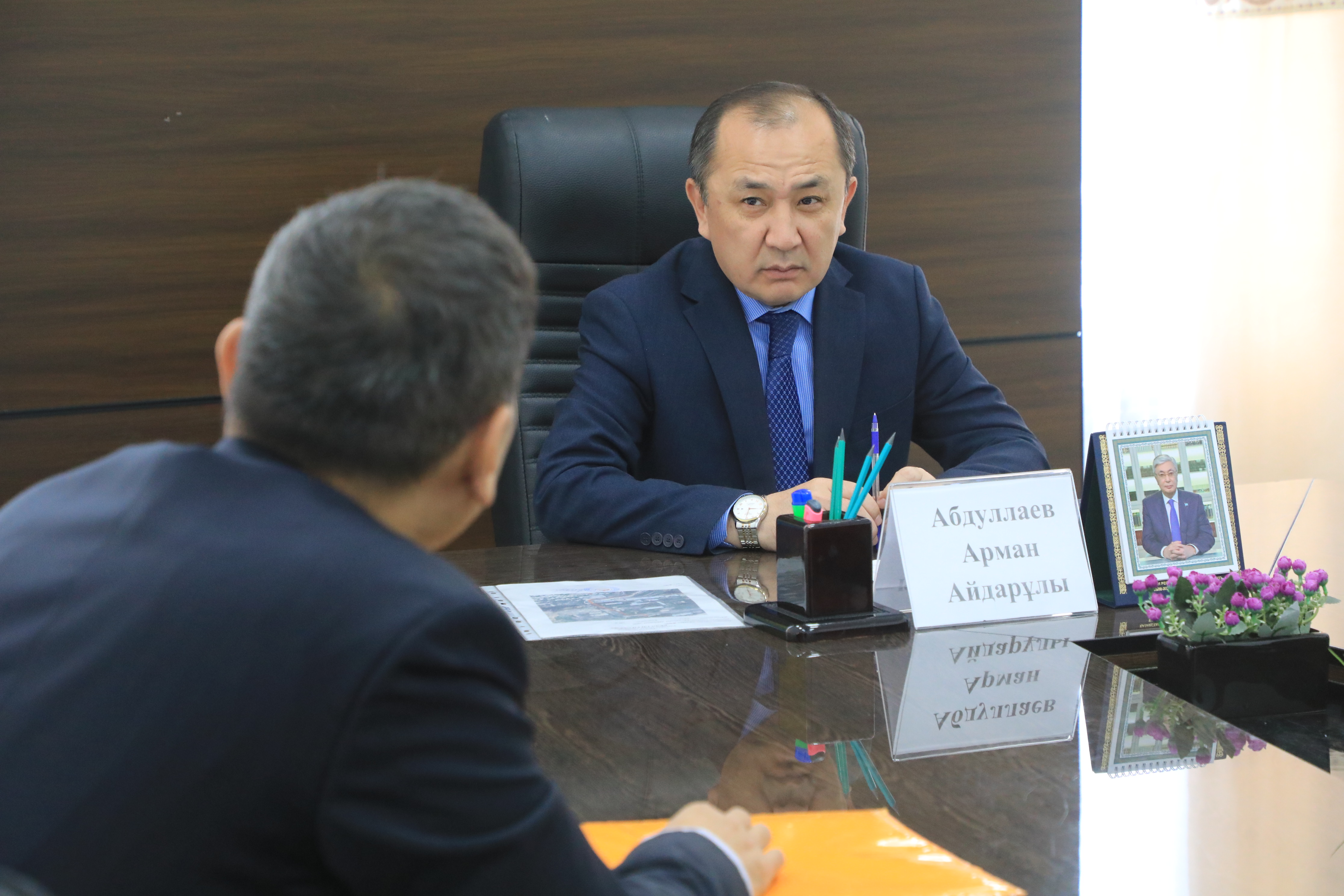 САРЫАГАШ: ПРОВЕДЕН ПРИЕМ ЖИТЕЛЕЙ ПО ЛИЧНЫМ ВОПРОСАМ