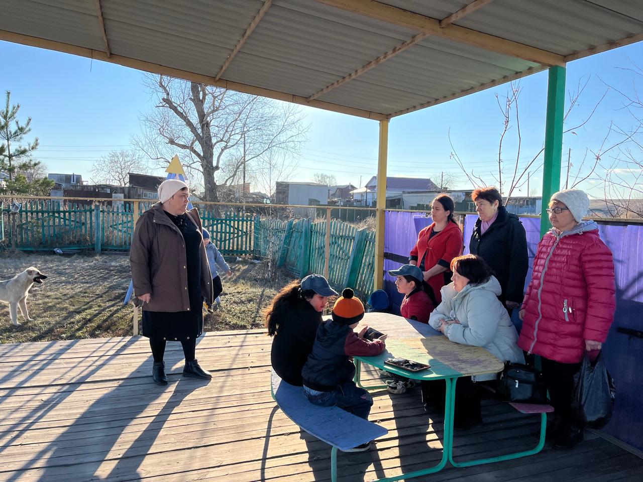 Отчётная встреча акима сельского округа с жителями села Гурьяновское