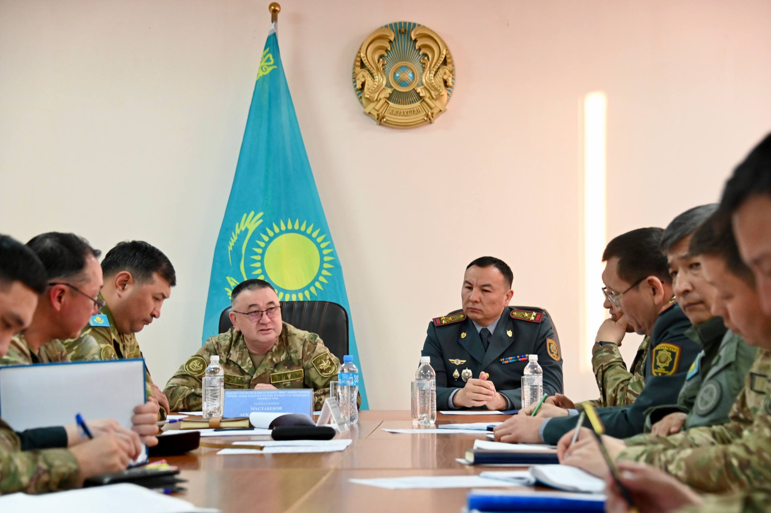 Гвардейск гарнизонында әскери қызметтің заңдылығы мен қауіпсіздігін қамтамасыз ету бойынша кешенді шаралар енгізілуде