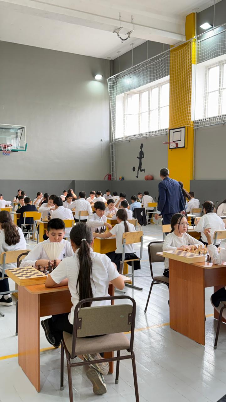 Сәтбаевтың ізін жалғаған 60 оқушы шахмат турнирінде бақ сынады