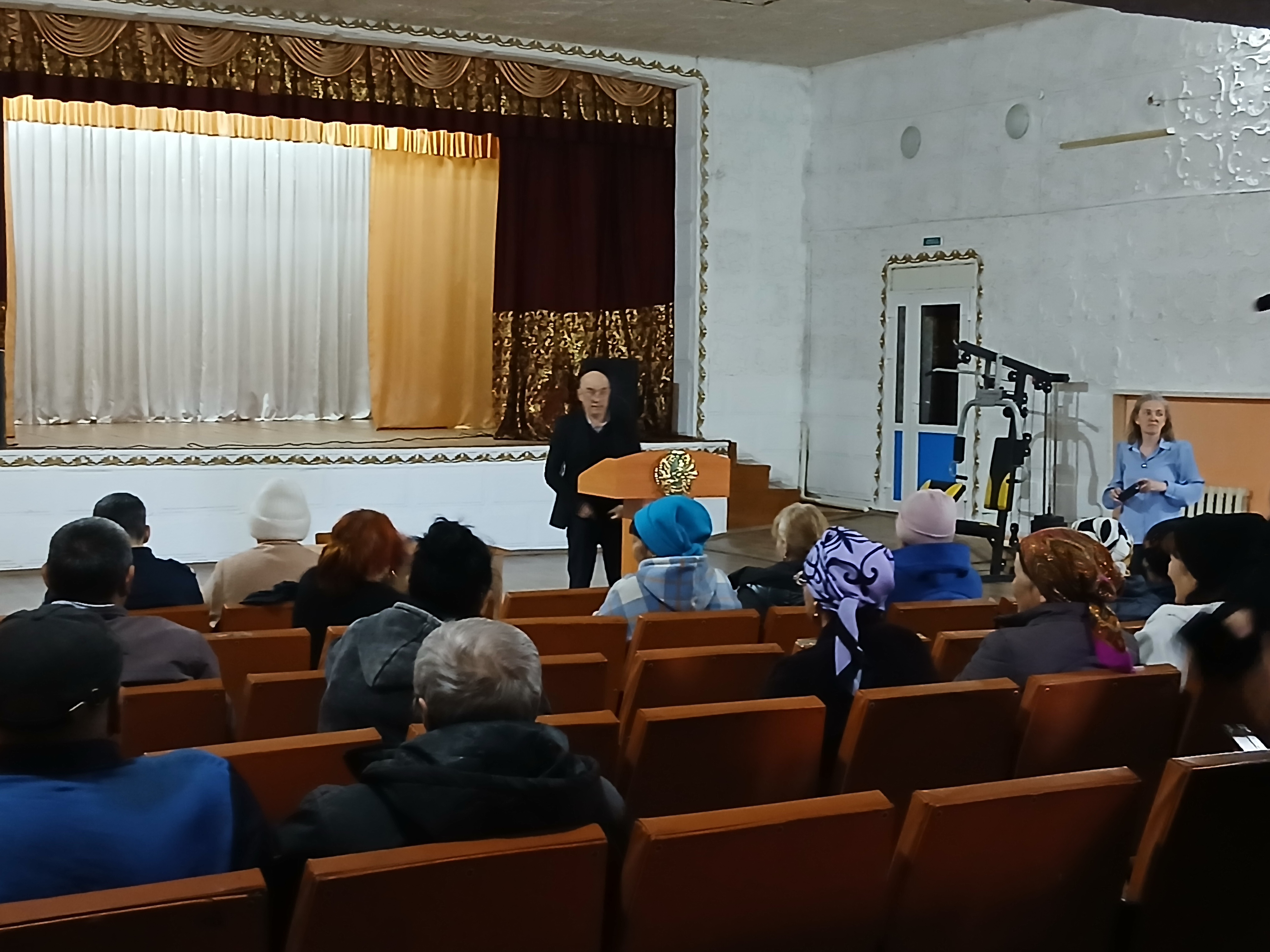 "Победа ауылы әкімінің аппараты" ММ-де мемлекеттік қызметтер көрсету саласындағы қызмет туралы есепті жария талқылау туралы